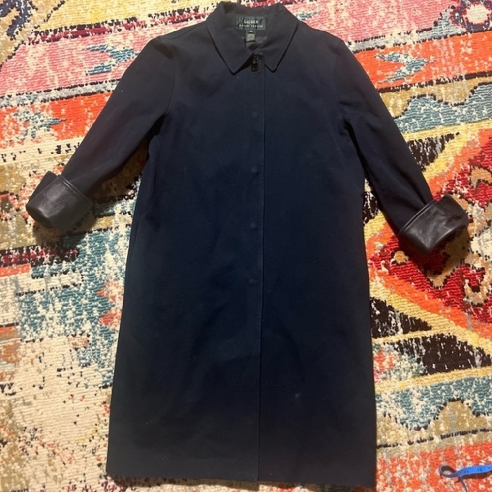 Lauren Ralph Lauren VTG Peacoat navy blue size M office career business
